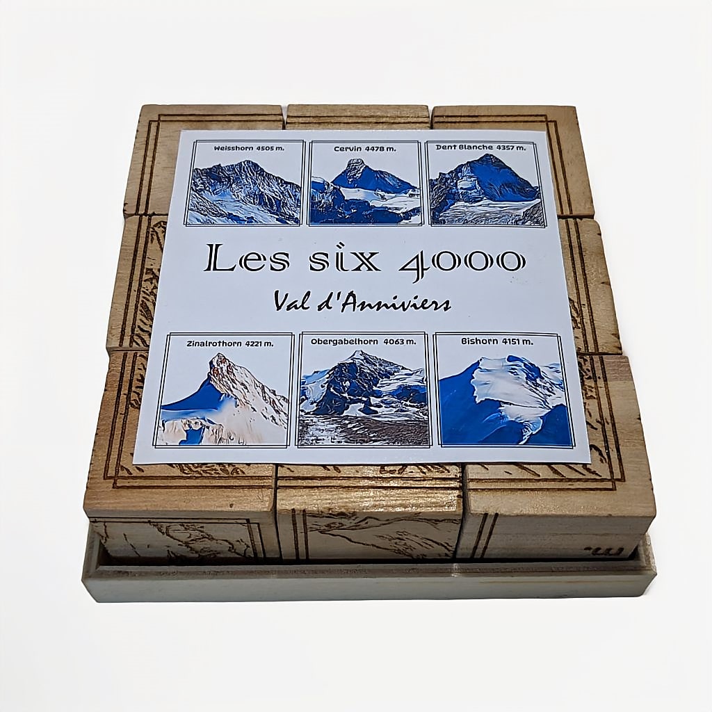Puzzle cubique Six 4000