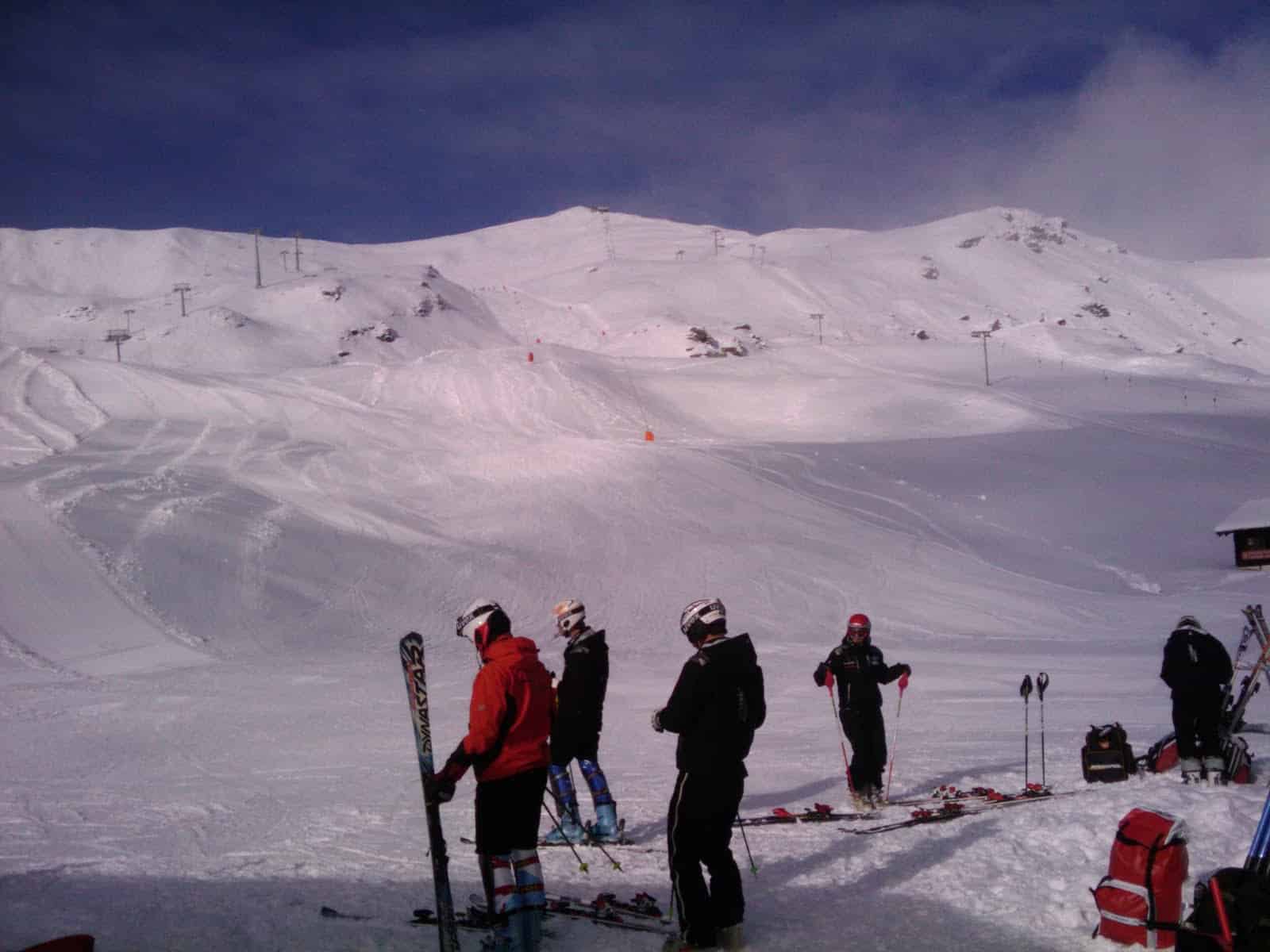 Les skieurs, 10 novembre 2009