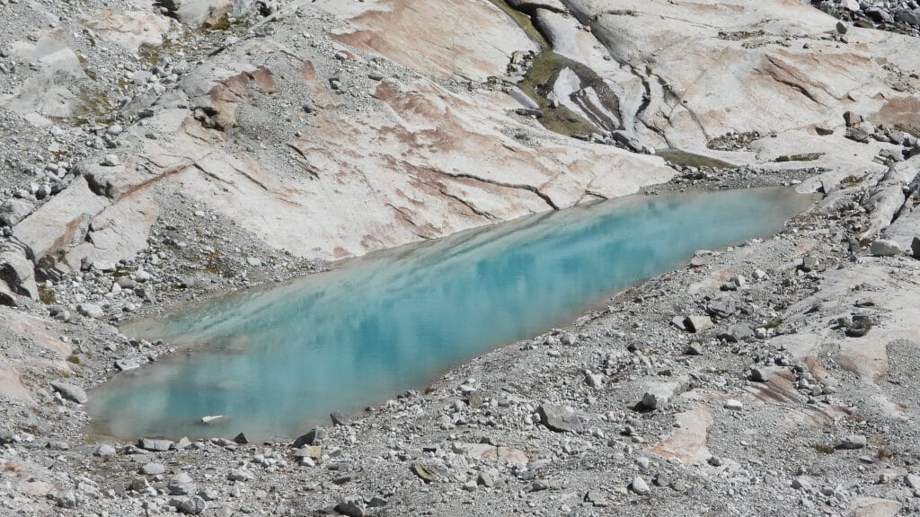 Sur le chemin de la cabane du Grand Mountet
